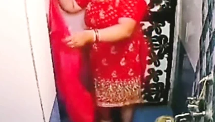 Desi suit waali muslim yenge banyo elbise change çıplak