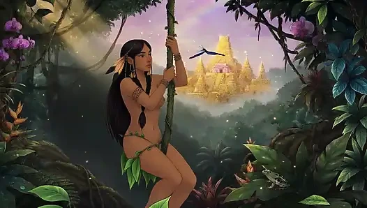 Yapay zekalı yerli kadın- el dorado