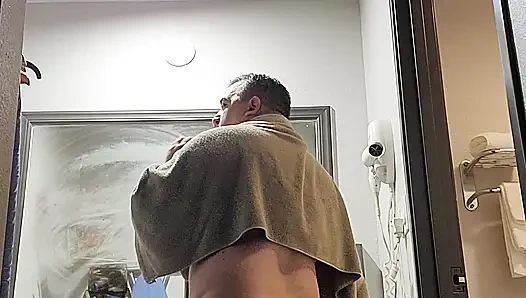 Getting ready for work