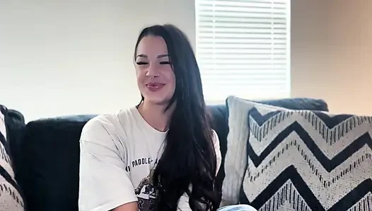 Evelin Stone Seks Terapisi Seansı Büyük Zenci Tam Irklararası Sahne