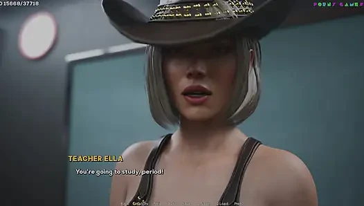 Shamandev'in arzu gölgeleri - kolej cosplay etkinliği, sınıf mastürbasyonu 61