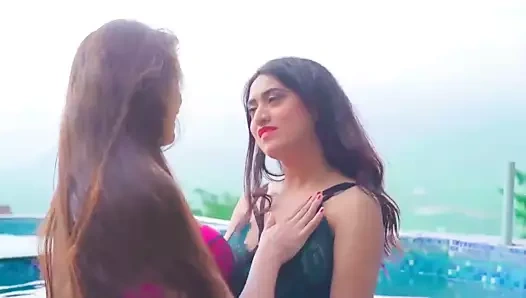 Lezbiyen ramona ve shweta var havuz seks içinde ön arasında koca