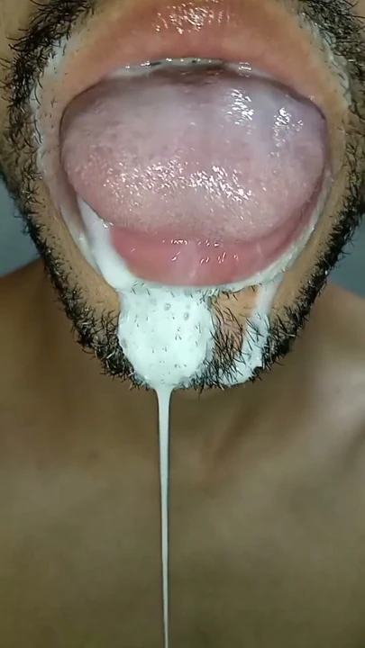 Cum in my mouth, play with your cum, and swallow it, sexy, femboy, trans, gay naughty, tongue, sloopy, six pack… | Clip 1
