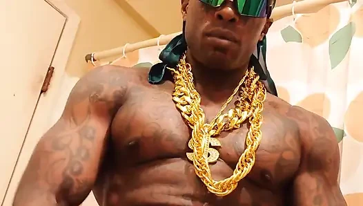 Big Black Hairy Cock Worship Hallelujah Johnson (Deja Vu) Tall Dark Chocolate Muscles Tattoos Hairy BBC Hallelujah Johnson Mastu