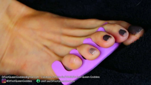 Tırnak boyama gri bölüm 2