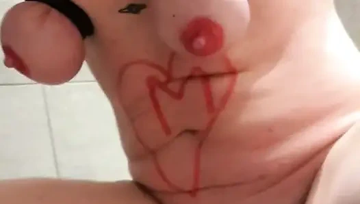 Orgazm ve fışkırtma ile elektrikli oyunlar