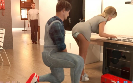 Kız arkadaş #3 Lucrezia götünü James'in yüzüne sokuyordu