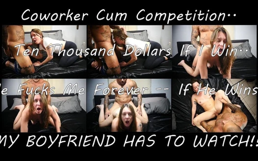 İş arkadaşım 10k'ya ilk önce onu boşaltabildiğime bahse giriyorum