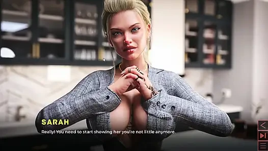 Evimde benimle yapay orta yaşlı seksi kadın sara şakası