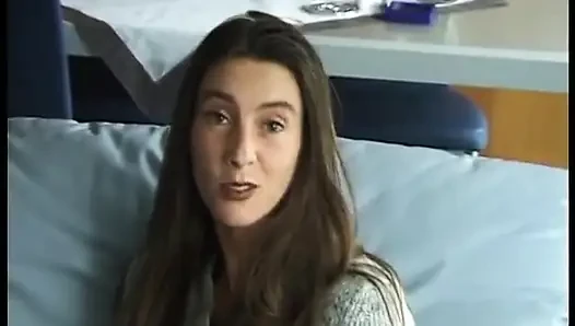 Sıska amcığı parmaklara hazır