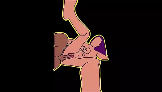 Davon ve Cynthia Mills gösteriş yapıyor + 2 boyutlu animasyon