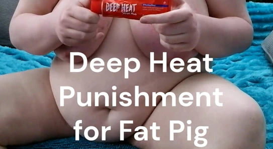 Pussy and Asshole Punishment for Fat British Pig