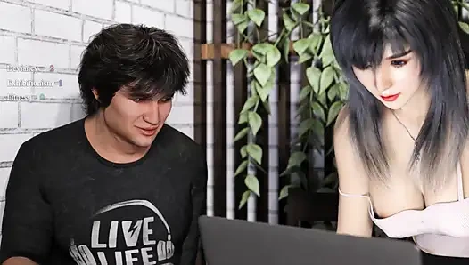 Lisa. Sert çalışan Asyalı kız ep.7