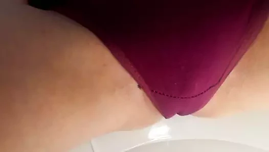 ıslak kırmızı külotum!!!