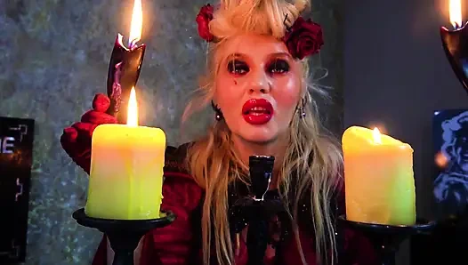 Öpüşmek için büyülendi