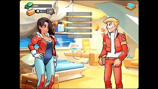 Uzay kurtarma kodu pembe: seksi pilot çıplak fotoğraflar yapmak istiyor - ep7