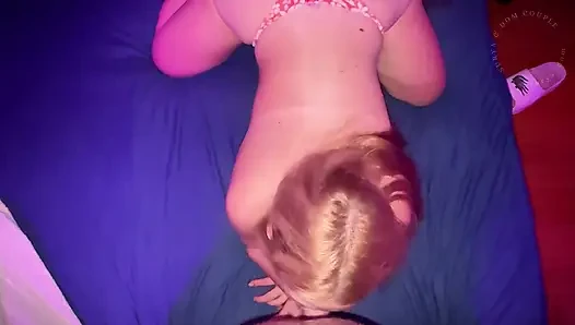 "Cum fast, she's coming back" My girlfriend went out and her sister asked for a creampie