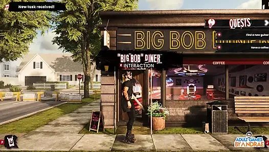Sex, Sin & Rock'n'Roll Gameplay Part 1 - Van Crash, Motel Stop & A Strange New Beginning