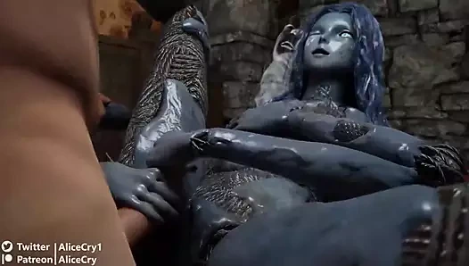 Alicecry1 ateşli 3 boyutlu seks hentai derlemesi - 85