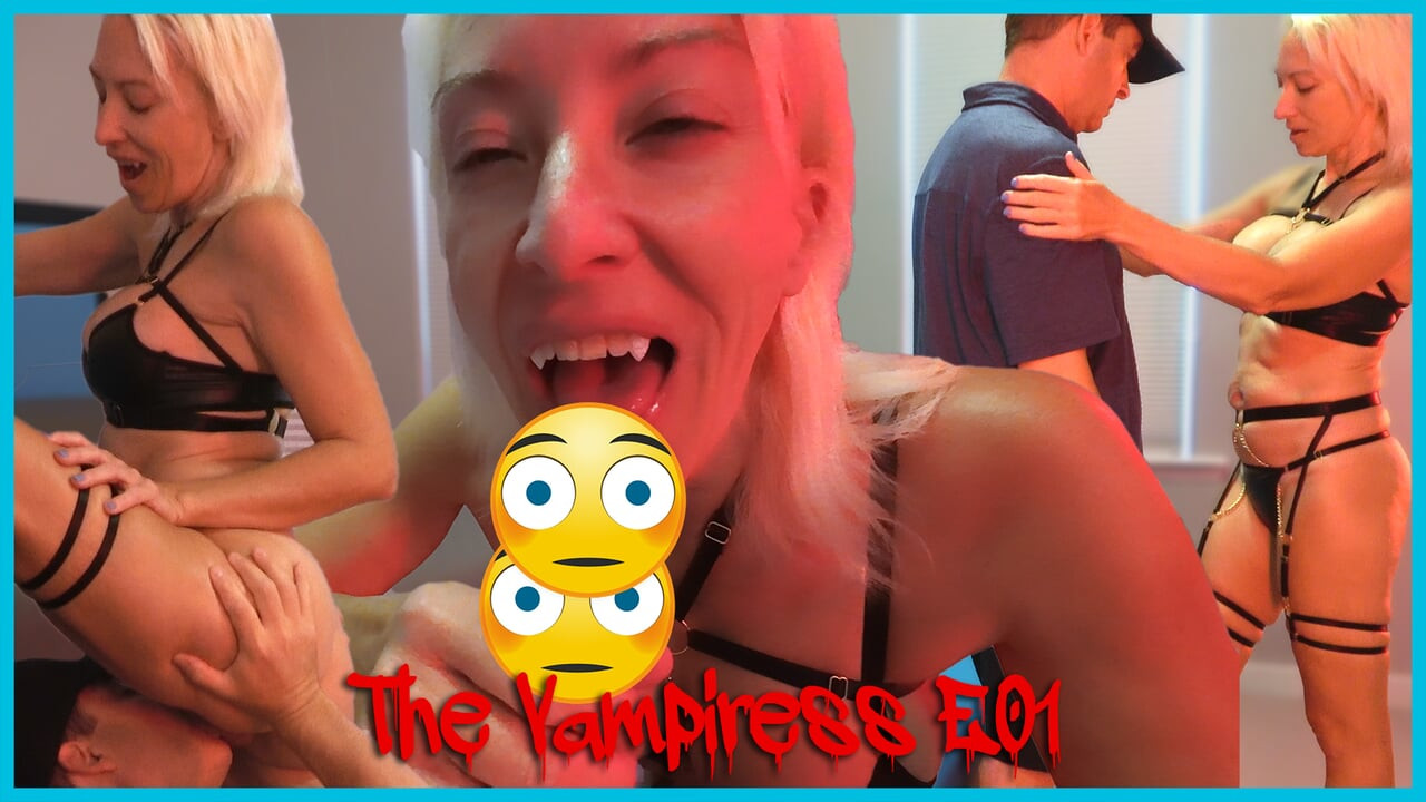 The Vampiress e01 vampir vampir avcısına karşı - orta yaşlı seksi kadın stella