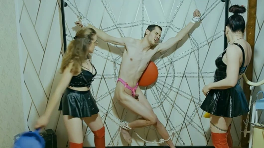 Büyük yarakta aşırı morluklar - fiber cam yarak sopalama