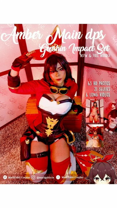 Amber cosplays genshin etkisi