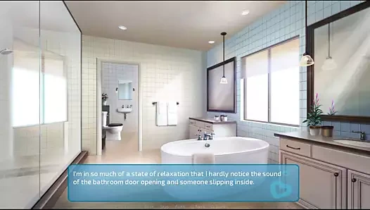 Aşk ve seks ikinci sarışın genç pembe kedi