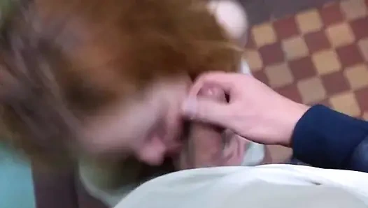 Kızıl Saçlı Kız Çok Azgın