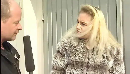 Ateşli sarışın için ilk kez hd dölleme