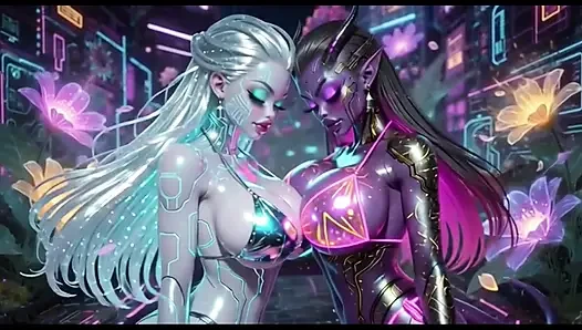 Captain Nova Song ve Kiss klipleri, ai animasyonu