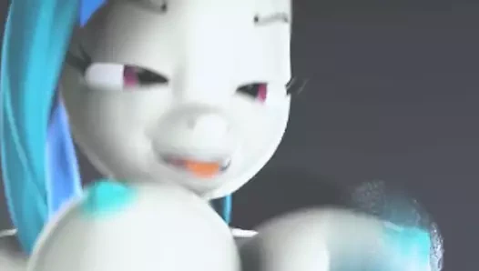 Mlp futa sfm pmv pinkie ve vinil çizik