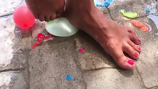 Fetiche de turta aplastando kırma