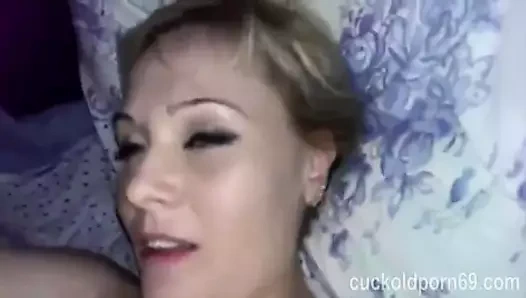 Wifes bbc kocası işteyken bu videoyu gönderdi