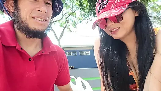 Park Stranger Seduction: Stunning Latina MILF Takes Him Home for a Wild Encounter