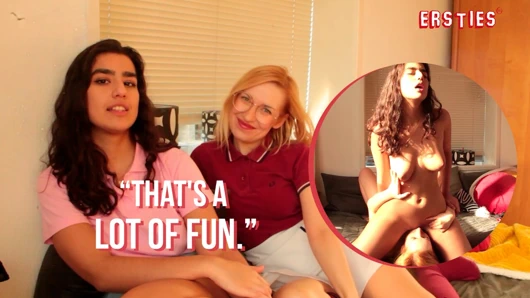 Ersties - luna ve natalia sırayla birbirlerine sapıkça zevk veriyor