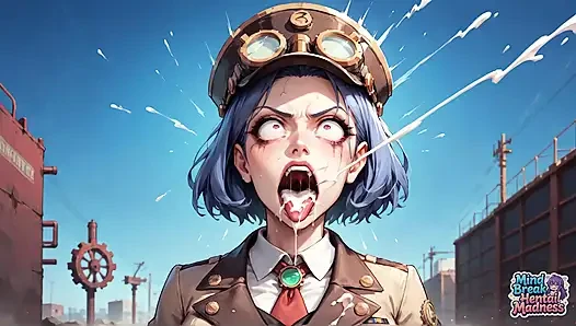 Gözlüklü gasm steam punk şehri çığlık atıyor