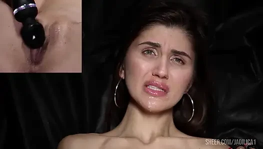Tight Pussy Gets Lots of Orgasms Playing 1 on 1 with the Camera