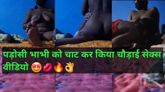 Neighbor bhabhi licked and did wide sex video