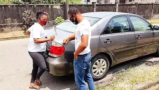 Sokak pick up ve sert sikme