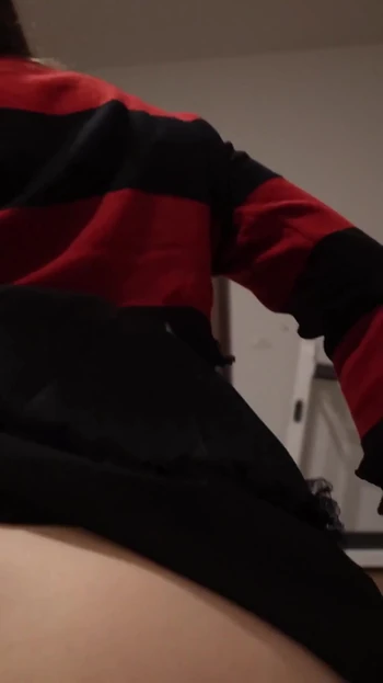 Stunning moment from "Half-sister tells scary stories. If you jerk off, Freddy Krueger will come."