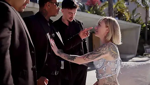 Patron karısını sikiyoruz - dp ırklararası - hailey hope