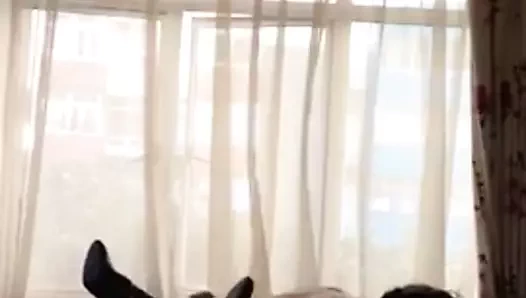 Baba kahrolası bir genç kız inilti sıcak orgazm