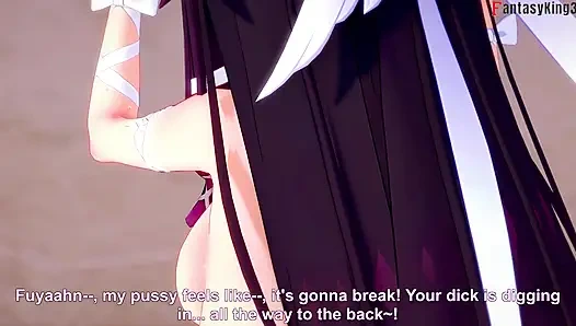 Columbina oral seks - Genshin Impact