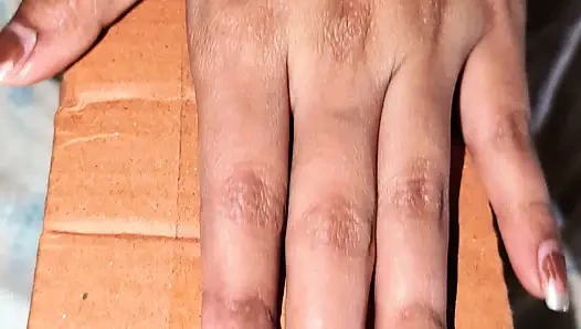 Yeni dildo, amcığımdaki tam güç titreşimi beni penis için azdırdı