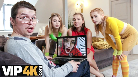 Dyke4k. üç fıstık partisine geç