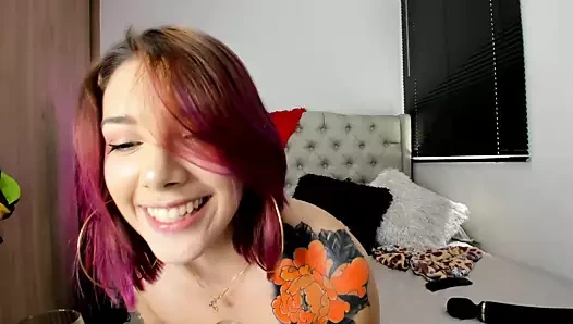 Yaramaz kızıl saçlı otaku kontrol edilemez sürtük modunda