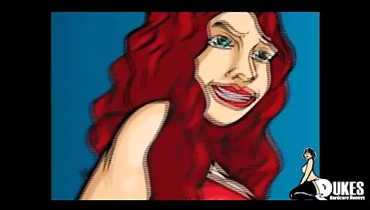 Pawg kırmızı saçlı milf kullanımları ona büyük göt için ona siyah adım oğul