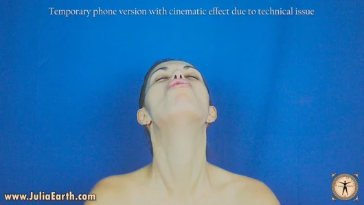 Julia v earth ile yüz zindeliğinin 9. günü. teknik sorunlarla bile kendi güzelliğiniz üzerinde çalışmaya devam edin.