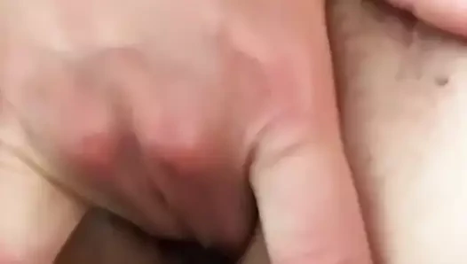 Islak sürtük amcığım