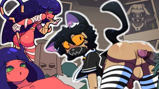 Bir femboyun fahişesine dokunuyorum!! - Cadılar Bayramı Harem